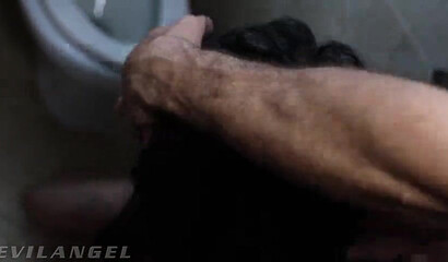 Kinky Brunette Charlotte Sartre Got Her Face Fucked Hard