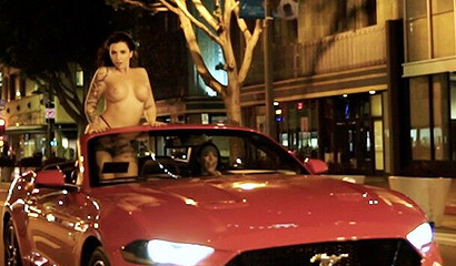 Brunette Angela White, Ivy Lebelle and Jax Slayher interracial sex