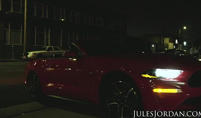 Brunette Angela White, Ivy Lebelle and Jax Slayher interracial sex