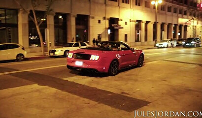 Brunette Angela White, Ivy Lebelle and Jax Slayher interracial sex