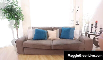 BBC joins Maggie Green and Nina Kayy in interracial threesome