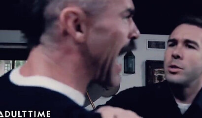 Police officer Charles Dera punishes teen whore Laney Grey