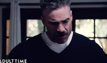 Police officer Charles Dera punishes teen whore Laney Grey