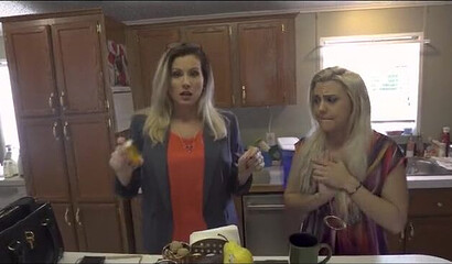 Latina mom Maria Jade creampied by her stepson