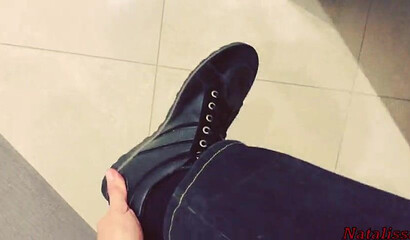 Slutty French maid works extra for a big tip