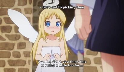 Sexy mom is horny and she fucks the hot elf