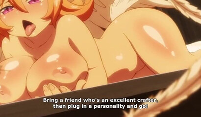 Sexy mom is horny and she fucks the hot elf