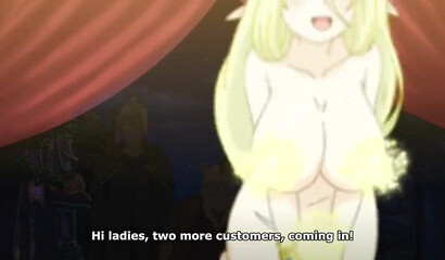 Sexy mom is horny and she fucks the hot elf