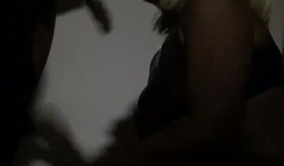 Big ass ebony swallows it all after a deepthroat