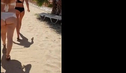 Cute And Busty Teens Caught On Spy Cam In Bikinis