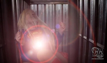 Kinky Lesbian Wonder Woman Fucked With A Strapon