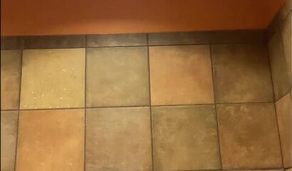 Naughty Egirl Rides A Big Dildo In A Public Bathroom