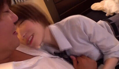 Sora Shiina gets her trimmed pussy and ass rammed doggystyle