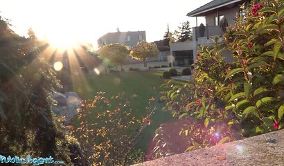 Busty redhead Sabien Demonia rides a big dick