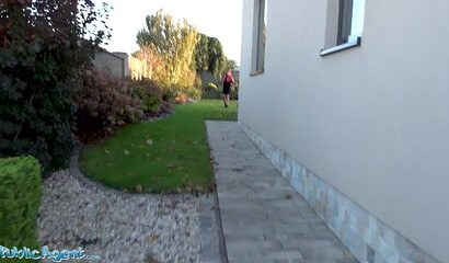 Busty redhead Sabien Demonia rides a big dick