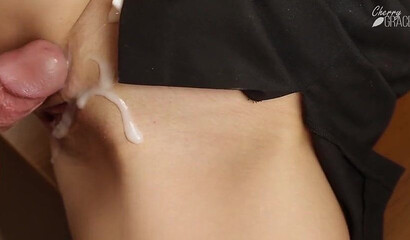 Juicy compilation of close-up creampies filling pussies and asses