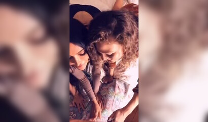 Amateur chicks take turns fucking one lucky stud POV