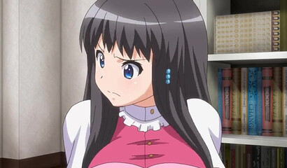 Petite brunette anime whore rammed by a big dick