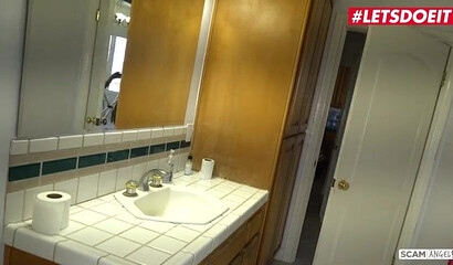 Kenna James and Lily Adams in a rough threesome