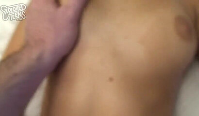 Delicious brunette teen sucks and fucks a big cock