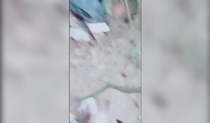 Curvy Asian hottie stuffs her hairy pussy with a old cock