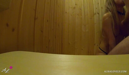 Young babe gets her mouth filled with cum POV