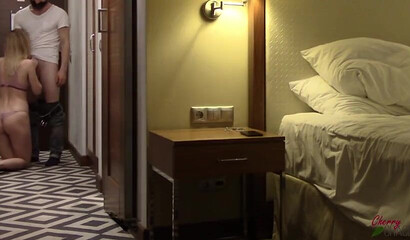 Amateur milf gets caught riding a stiff cock