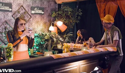 Stunning babe Gia Derza drilled wild and crazy doggystyle