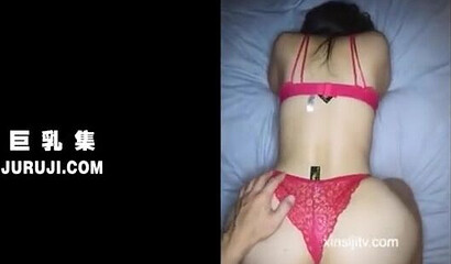 Japanese homemade video of steamy doggystyle fucking and a creampie