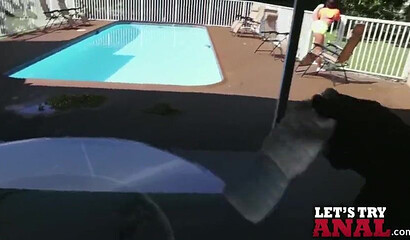 Stunning Brunette Chick Layla London Ass Fucked With Toys