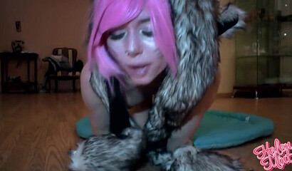 Kinky Teen Candy Kitty Rides A Big Dick In Cosplay