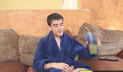 Showering turns into anal destruction for this slut