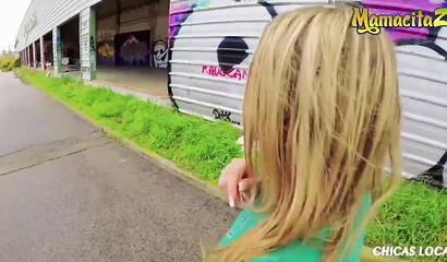 Alberto Blanco nails Russian slut Daniella Margot in public