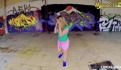 Alberto Blanco nails Russian slut Daniella Margot in public