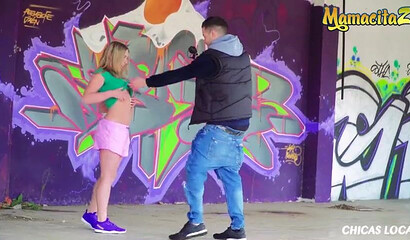 Alberto Blanco nails Russian slut Daniella Margot in public