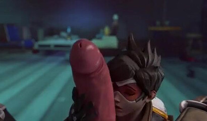 Slutty Overwatch Anime Hottie With Big Tits Pounded Hard