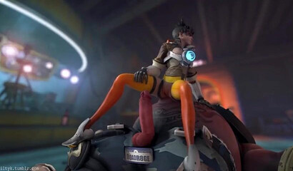 Slutty Overwatch Anime Hottie With Big Tits Pounded Hard