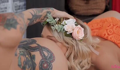 Naughty Teen Lesbians Scissor And Squirt Before Boyfriend Caught Them