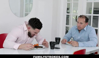 Kinky stepbro shows his big dick to horny Lilly Hall