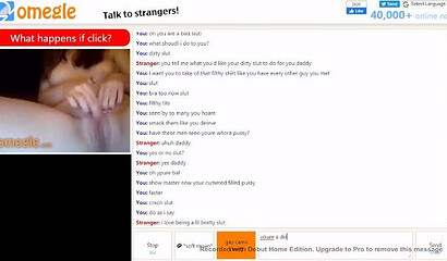 Teenager redhead performs a solo female show on webcam