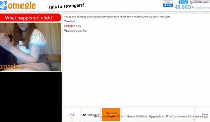 Teenager redhead performs a solo female show on webcam