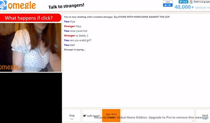 Teenager redhead performs a solo female show on webcam