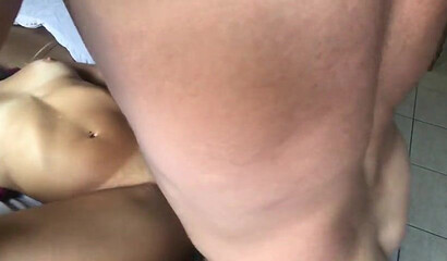 Hot Latina gets a fat cock fucking her tight ass