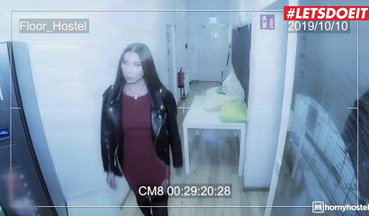 Busty teenager gets ass fucked in a hardcore threesome