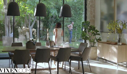 Stunning Brunette Valentina Nappi Rides Big Cock And Gets Creampied