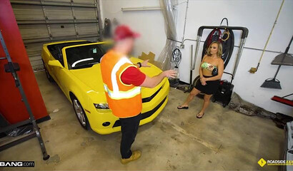 Horny Milf Seduced And Banged Her Mechanic Tucker Stevens
