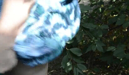 Cheating Busty Wife Bangs Hard In The Bushes