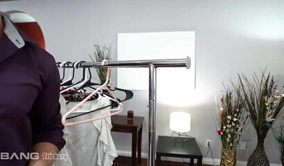 Gorgeous Busty Brunette Siri Banged Her Personal Stylist