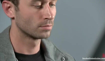 Gorgeous Brunette French Milf Handcuffed And Ass Fucked