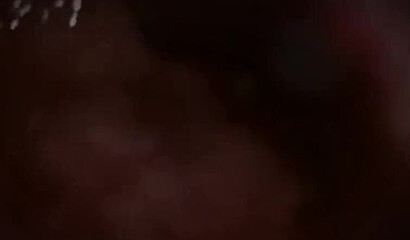 Slutty brunette giantess wants a rough anal play